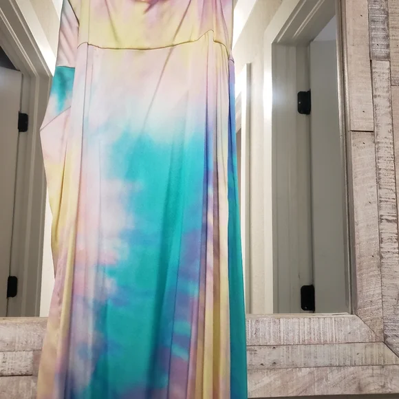 Retrofete Marlene Dress in Multi Tie Dye - Picture 14 of 17